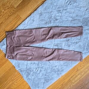 Athleta Inclination Moto Tight, Women's Size Small Tall, Great Condition